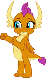 Size: 3521x5906 | Tagged: safe, artist:memnoch, character:smolder, species:dragon, cute, female, simple background, smolderbetes, solo, transparent background, vector