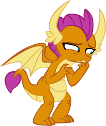 Size: 5054x5988 | Tagged: safe, artist:memnoch, character:smolder, species:dragon, dragoness, female, imminent vomiting, simple background, solo, transparent background, vector