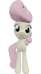 Size: 398x720 | Tagged: safe, artist:topsangtheman, character:twinkleshine, species:pony, species:unicorn, episode:celestial advice, g4, my little pony: friendship is magic, 3d, female, looking at you, simple background, solo, source filmmaker, transparent background
