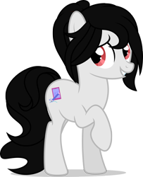 Size: 2000x2461 | Tagged: safe, artist:luckreza8, species:earth pony, species:pony, happy, kak ros, ponified, simple background, solo, transparent background, upin and ipin, vector