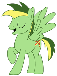 Size: 678x892 | Tagged: safe, artist:didgereethebrony, artist:pegasski, base used, oc, oc only, oc:didgeree, species:pegasus, species:pony, cutie mark, simple background, solo, trace, transparent background