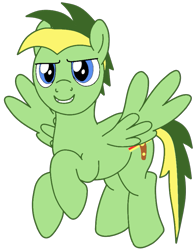 Size: 661x848 | Tagged: safe, artist:didgereethebrony, artist:pegasski, base used, oc, oc only, oc:didgeree, species:pegasus, species:pony, cutie mark, simple background, solo, trace, transparent background