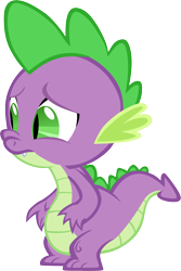 Size: 3964x5943 | Tagged: safe, artist:memnoch, character:spike, species:dragon, faceplant, male, simple background, solo, transparent background, vector