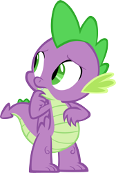 Size: 4130x6130 | Tagged: safe, artist:memnoch, character:spike, species:dragon, faceplant, male, simple background, solo, transparent background, vector