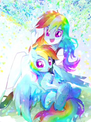 Size: 2056x2740 | Tagged: safe, artist:bronyazaych, artist:liaaqila, character:rainbow dash, species:pegasus, species:pony, g4, my little pony:equestria girls, chest fluff, clothing, collaboration, cute, dashabetes, high res, human ponidox, mary janes, open mouth, ponidox, self ponidox, shoes, sitting, smiling