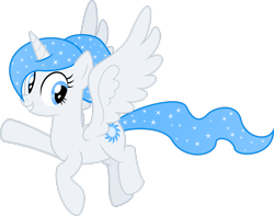 Size: 2756x2176 | Tagged: safe, artist:masem, oc, oc only, oc:white flare, species:alicorn, species:pony, horn, looking at you, simple background, solo, transparent background, wings