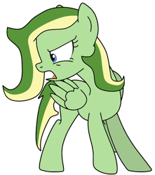 Size: 830x941 | Tagged: safe, artist:didgereethebrony, artist:lazuli, base used, oc, oc:boomerang beauty, species:pegasus, species:pony, simple background, solo, trace, transparent background