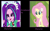 Size: 1115x683 | Tagged: safe, artist:themexicanpunisher, edit, edited screencap, screencap, character:aria blaze, character:fluttershy, ship:ariashy, equestria girls:equestria girls, equestria girls:rainbow rocks, g4, my little pony: equestria girls, my little pony:equestria girls, black background, female, lesbian, meme, seduction, shipping, simple background, text