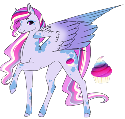 Size: 2603x2480 | Tagged: safe, artist:oneiria-fylakas, character:pinkie pie, character:rainbow dash, oc, species:pony, female, fusion, simple background, solo, transparent background