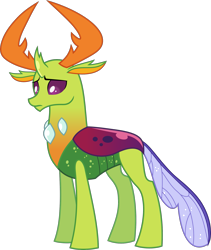 Size: 1631x1936 | Tagged: safe, artist:frownfactory, character:thorax, species:changeling, species:reformed changeling, episode:school daze, g4, my little pony: friendship is magic, .svg available, male, simple background, solo, svg, transparent background, vector