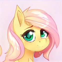 Size: 1024x1024 | Tagged: safe, ai model:thisponydoesnotexist, oc, species:pegasus, species:pony, artificial intelligence, neural network, not fluttershy, simple background, solo
