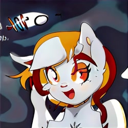 Size: 1024x1024 | Tagged: safe, ai model:thisponydoesnotexist, species:pony, female, looking at you, neural network, neural network abomination, solo