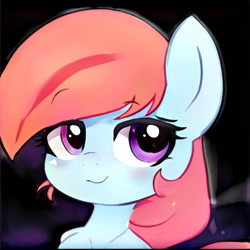 Size: 1024x1024 | Tagged: safe, ai model:thisponydoesnotexist, edit, oc, species:pegasus, species:pony, artificial intelligence, neural network, solo