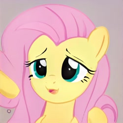 Size: 1024x1024 | Tagged: safe, ai model:thisponydoesnotexist, species:pony, accidentally a canon character, drunk, female, go home you're drunk, mare, neural network, not fluttershy