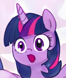 Size: 534x630 | Tagged: safe, ai model:thisponydoesnotexist, species:alicorn, species:pony, artificial intelligence, female, neural network, not twilight sparkle, pog, solo