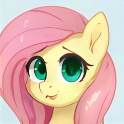 Size: 1024x1024 | Tagged: safe, ai model:thisponydoesnotexist, species:pony, female, neural network, not fluttershy, solo