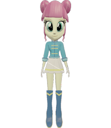 Size: 625x720 | Tagged: safe, artist:topsangtheman, character:majorette, character:sweeten sour, my little pony:equestria girls, 3d, female, looking at you, majorette, simple background, solo, source filmmaker, sweeten sour, transparent background
