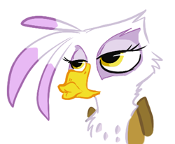Size: 408x336 | Tagged: safe, artist:php27, character:gilda, species:griffon, colored, duckface
