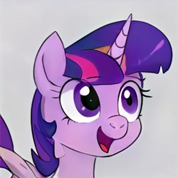 Size: 1024x1024 | Tagged: safe, ai model:thisponydoesnotexist, g4, neural network, not twilight sparkle