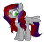 Size: 1132x1082 | Tagged: safe, artist:lazuli, oc, oc only, species:pegasus, species:pony, g4, blushing, commission, eyelashes, jewelry, necklace, pearl necklace, pegasus oc, simple background, smiling, solo, transparent background, wings, ych result