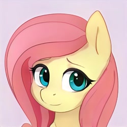 Size: 1024x1024 | Tagged: safe, ai model:thisponydoesnotexist, character:fluttershy, species:pony, g4, cute, female, mare, neural network