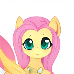Size: 1024x1024 | Tagged: safe, ai model:thisponydoesnotexist, character:fluttershy, g4, artificial intelligence, neural network