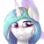Size: 1024x1024 | Tagged: safe, ai model:thisponydoesnotexist, character:princess celestia, g4, artificial intelligence, neural network, uncanny valley