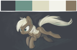 Size: 915x599 | Tagged: safe, artist:php27, oc, oc only, species:earth pony, species:pony, female, mare, reference sheet, running, solo