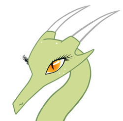 Size: 500x490 | Tagged: safe, artist:queencold, oc, oc only, oc:jade, species:dragon, dragon oc, dragoness, simple background, transparent background