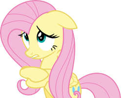 Size: 7233x5808 | Tagged: safe, artist:masem, character:fluttershy, episode:magical mystery cure, g4, my little pony: friendship is magic, absurd resolution, female, simple background, solo, swapped cutie marks, transparent background, vector