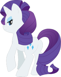 Size: 450x569 | Tagged: safe, artist:jessy, character:rarity, species:pony, species:unicorn, g4, female, mare, simple background, solo, transparent background, unamused
