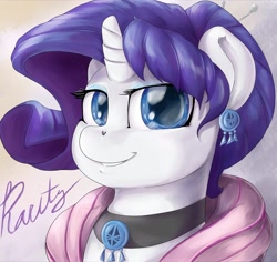 Size: 1280x1209 | Tagged: safe, artist:sirmasterdufel, character:rarity, female, portrait, solo