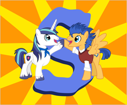Size: 6000x5003 | Tagged: safe, artist:masem, character:flash sentry, character:shining armor, species:pegasus, species:pony, species:unicorn, my little pony:equestria girls, absurd resolution, crossover, dean venture, equestria girls ponified, hank venture, ponified, sunburst background, the venture bros., vector