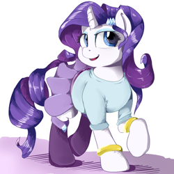 Size: 1280x1280 | Tagged: safe, artist:sirmasterdufel, character:rarity, chubby, clothing, equestria girls outfit, female, skirt, solo