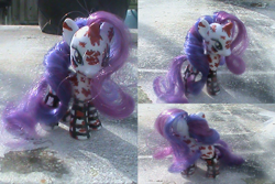 Size: 956x640 | Tagged: safe, artist:krazykari, character:rarity, lil-miss rarity, brushable, custom, irl, photo, toy