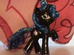 Size: 640x480 | Tagged: safe, artist:krazykari, character:nightmare rarity, character:rarity, custom, irl, photo, toy