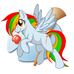 Size: 864x861 | Tagged: safe, artist:inuhoshi-to-darkpen, ms paint, ponified