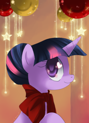 Size: 1311x1819 | Tagged: dead source, safe, artist:loyaldis, part of a set, character:twilight sparkle, alternate hairstyle, cute, female, portrait, solo, wingding eyes