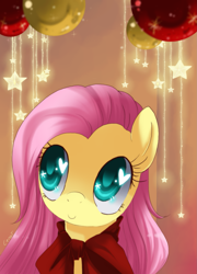 Size: 1311x1819 | Tagged: dead source, safe, artist:loyaldis, part of a set, character:fluttershy, species:pony, cute, female, mare, portrait, shyabetes, smiling, solo, wingding eyes