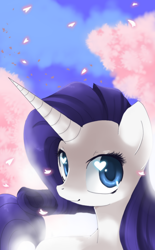 Size: 620x1000 | Tagged: safe, artist:loyaldis, character:rarity, species:pony, species:unicorn, g4, female, happy, heart eyes, looking at you, mare, smiling, solo, standing, wingding eyes