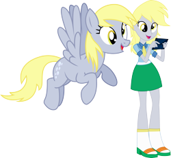 Size: 3926x3606 | Tagged: safe, artist:vector-brony, character:derpy hooves, my little pony:equestria girls, clothing, human ponidox, letter, ponidox, sandals, simple background, socks, socks with sandals, square crossover, transparent background, vector