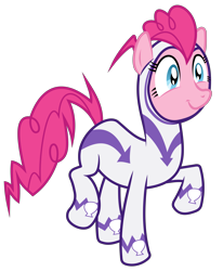 Size: 4955x6000 | Tagged: safe, artist:masem, character:fili-second, character:pinkie pie, episode:power ponies, g4, my little pony: friendship is magic, season 4, absurd resolution, female, simple background, solo, superhero, transparent background, vector