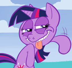 Size: 490x465 | Tagged: safe, artist:php27, character:twilight sparkle, .mov, hotdiggedydemon, style emulation