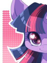 Size: 480x640 | Tagged: safe, artist:loyaldis, part of a set, character:twilight sparkle, close-up, face, female, solo