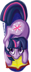 Size: 1152x2673 | Tagged: safe, artist:fauxsquared, character:twilight sparkle, character:twilight sparkle (unicorn), species:pony, species:unicorn, book, female, looking at you, mare, prone, solo
