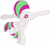 Size: 8333x7470 | Tagged: safe, artist:claritea, artist:joey darkmeat, character:blossomforth, species:pegasus, species:pony, g4, absurd resolution, active stretch, background pony, female, flexible, mare, simple background, solo, transparent background, vector
