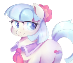 Size: 800x685 | Tagged: safe, artist:sirmasterdufel, character:coco pommel, chubby, cute, female, solo