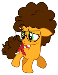 Size: 6000x7767 | Tagged: safe, artist:masem, character:cheese sandwich, species:pony, episode:pinkie pride, g4, my little pony: friendship is magic, absurd resolution, bindle, colt, cute, diacheeses, male, simple background, solo, transparent background, vector, younger