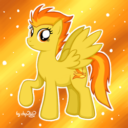 Size: 1536x1536 | Tagged: safe, artist:dsp2003, character:spitfire, cutie mark, female, solo