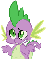 Size: 414x517 | Tagged: safe, artist:php27, character:spike, species:dragon, g4, male, simple background, solo, transparent background